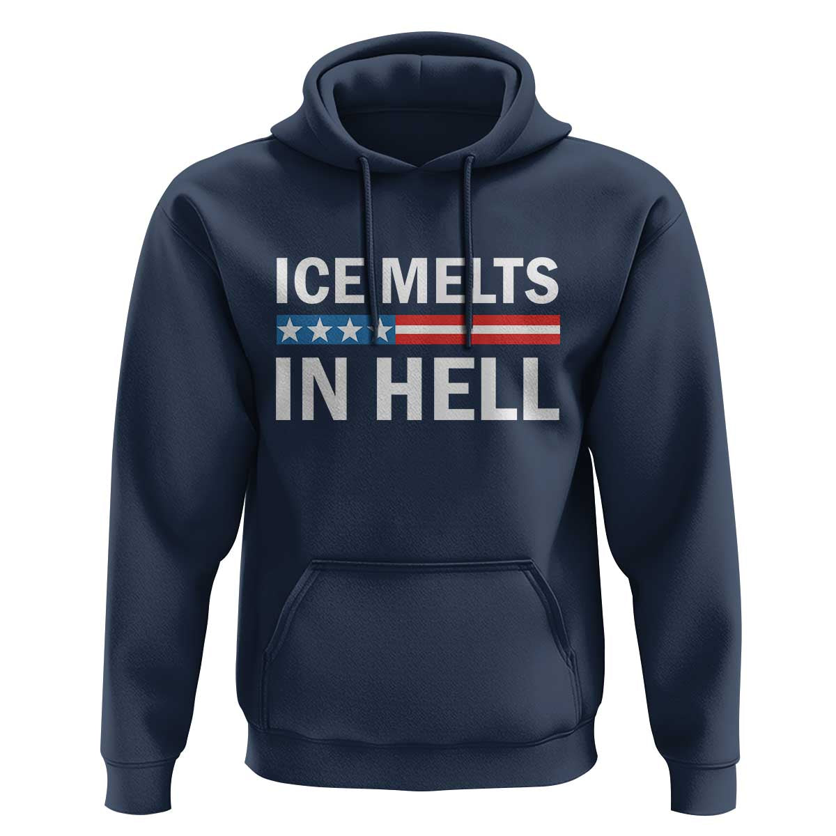 Ice Melts In Hell Hoodie Activist Statement Quote