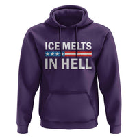 Ice Melts In Hell Hoodie Activist Statement Quote