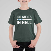 Ice Melts In Hell T Shirt For Kid Activist Statement Quote