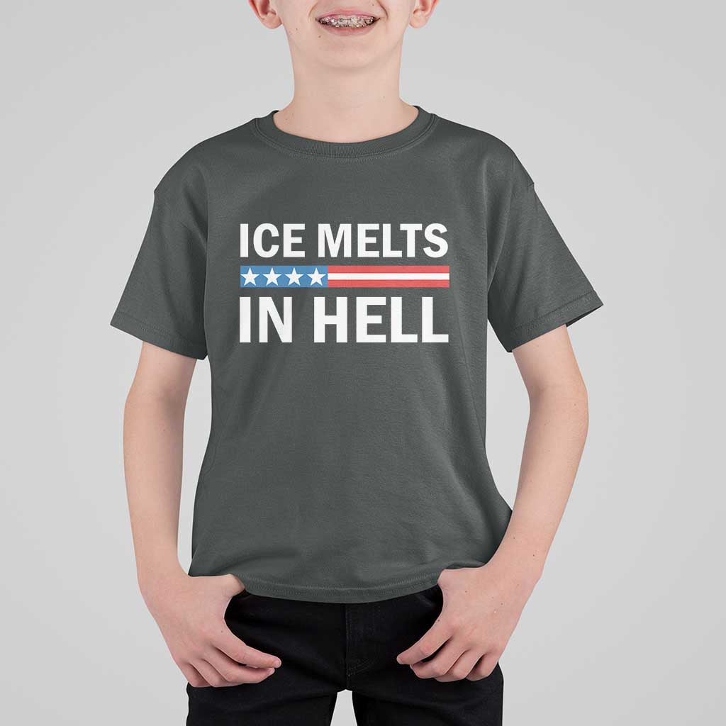 Ice Melts In Hell T Shirt For Kid Activist Statement Quote
