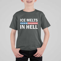 Ice Melts In Hell T Shirt For Kid Activist Statement Quote