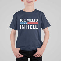 Ice Melts In Hell T Shirt For Kid Activist Statement Quote