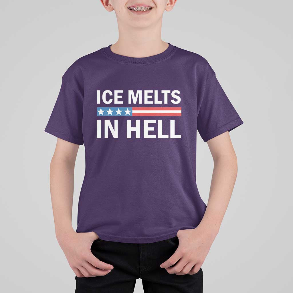 Ice Melts In Hell T Shirt For Kid Activist Statement Quote