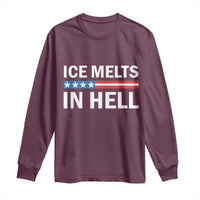 Ice Melts In Hell Long Sleeve Shirt Activist Statement Quote