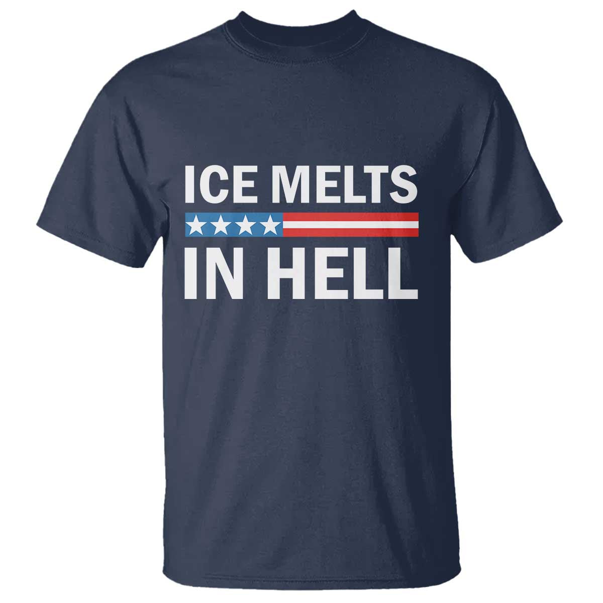 Ice Melts In Hell T Shirt Activist Statement Quote
