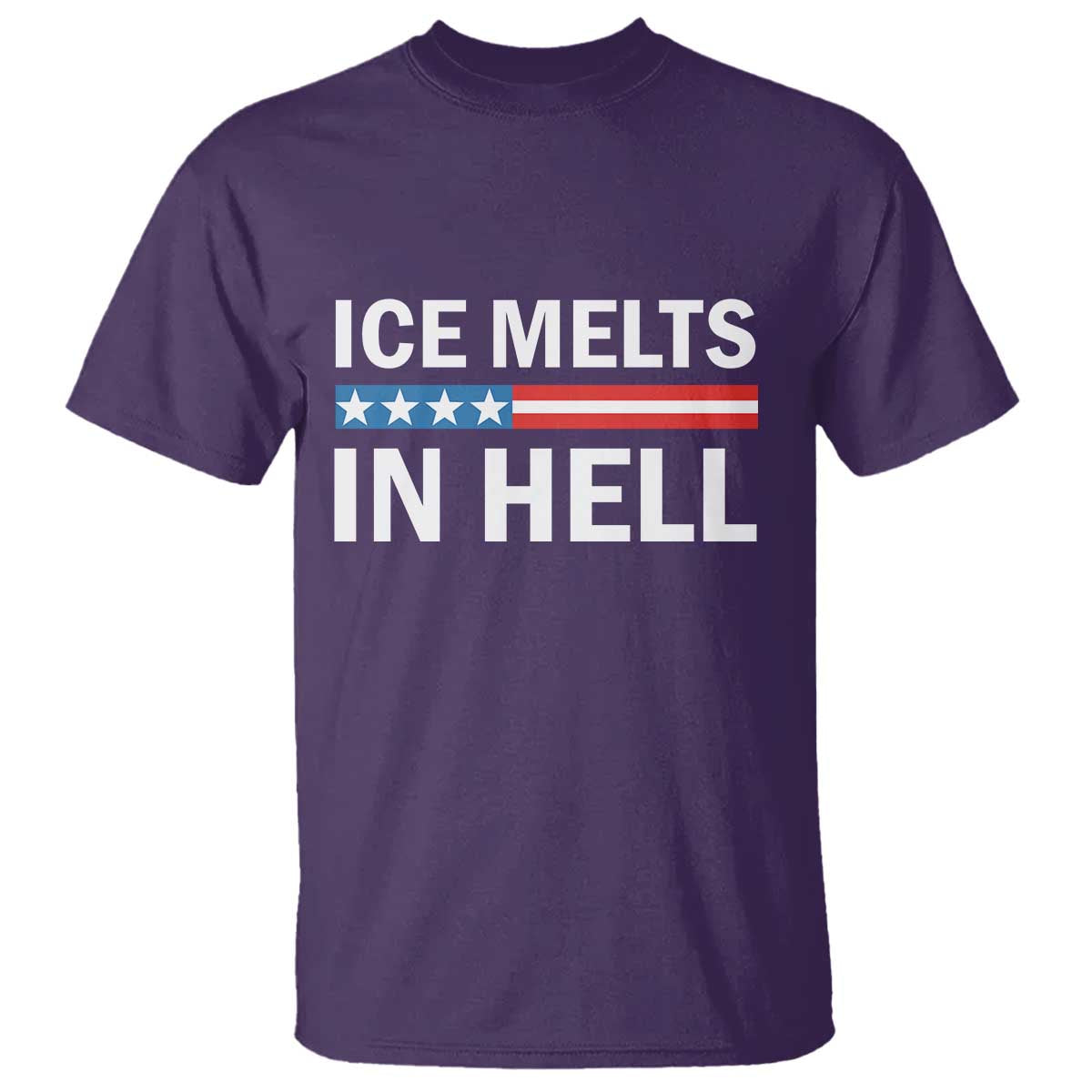 Ice Melts In Hell T Shirt Activist Statement Quote