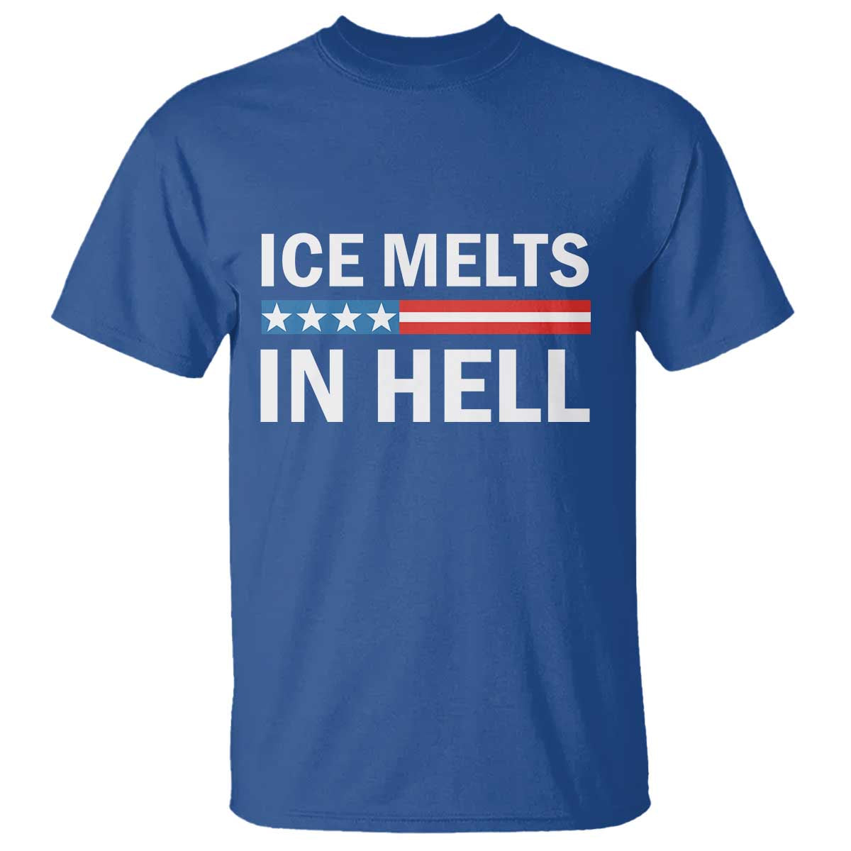 Ice Melts In Hell T Shirt Activist Statement Quote