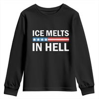 Ice Melts In Hell Youth Sweatshirt Activist Statement Quote