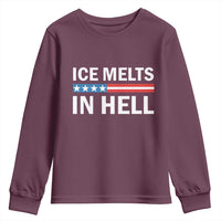 Ice Melts In Hell Youth Sweatshirt Activist Statement Quote