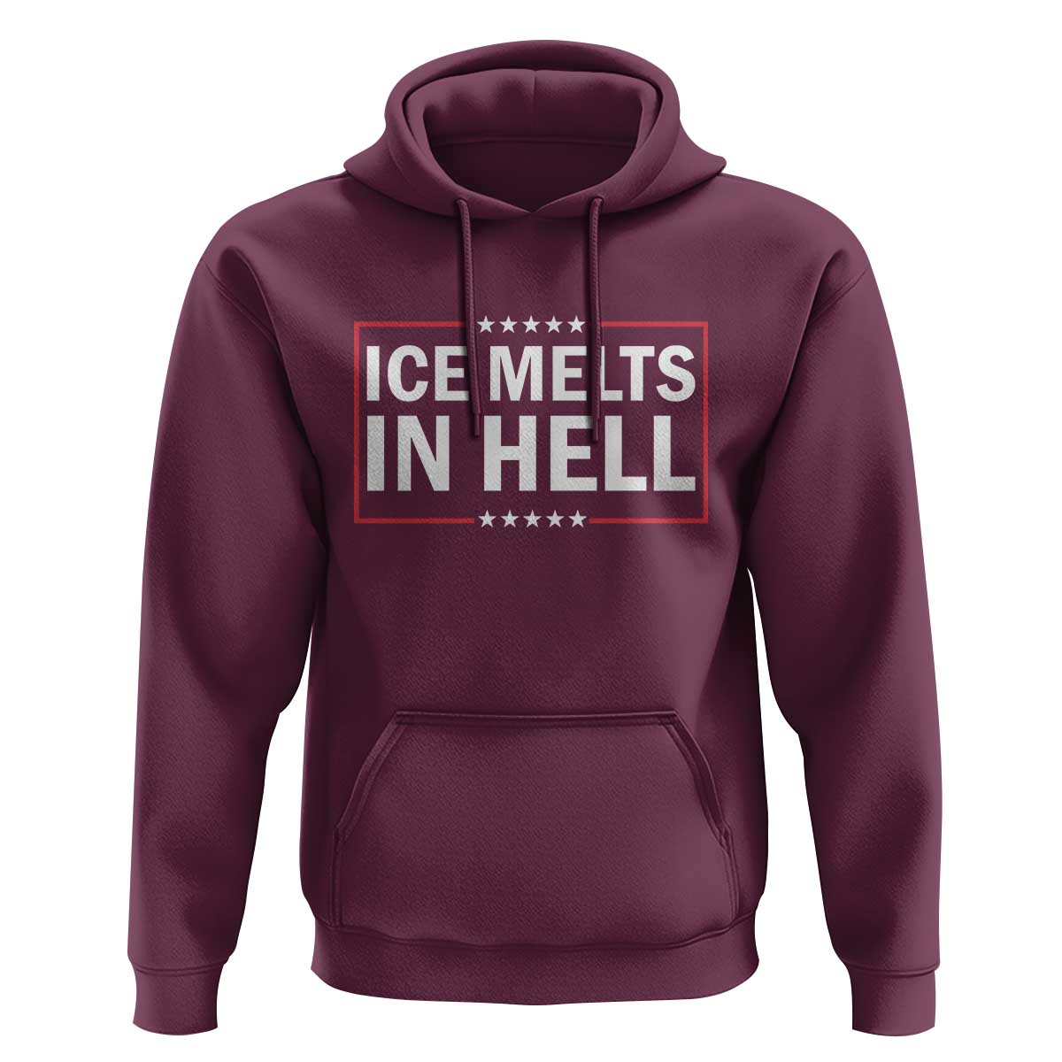 Ice Melts In Hell Hoodie Immigrant Rights Activist Statement Protest Quote