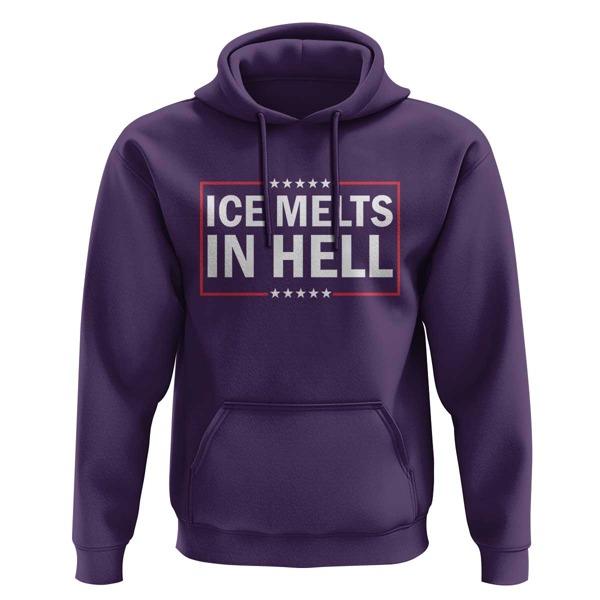 Ice Melts In Hell Hoodie Immigrant Rights Activist Statement Protest Quote