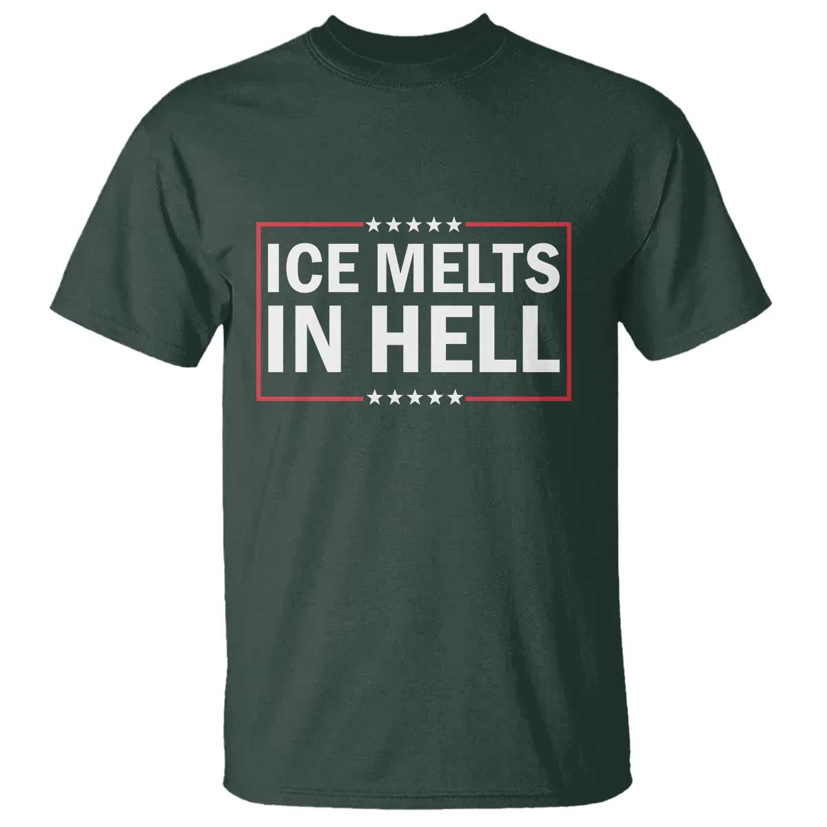 Ice Melts In Hell T Shirt Immigrant Rights Activist Statement Protest Quote