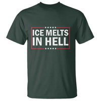 Ice Melts In Hell T Shirt Immigrant Rights Activist Statement Protest Quote