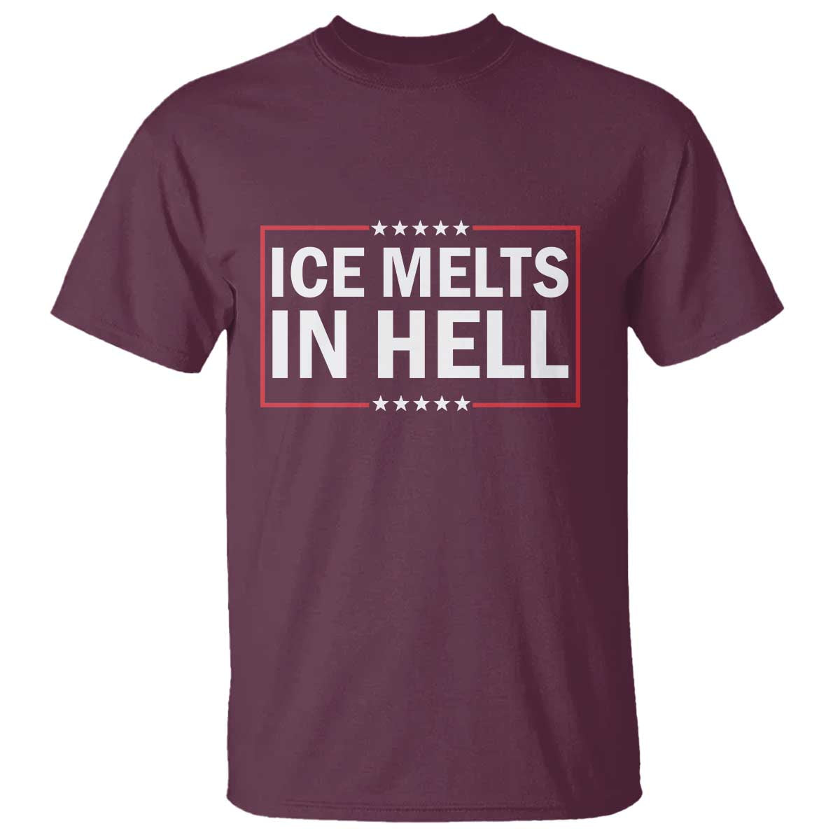 Ice Melts In Hell T Shirt Immigrant Rights Activist Statement Protest Quote