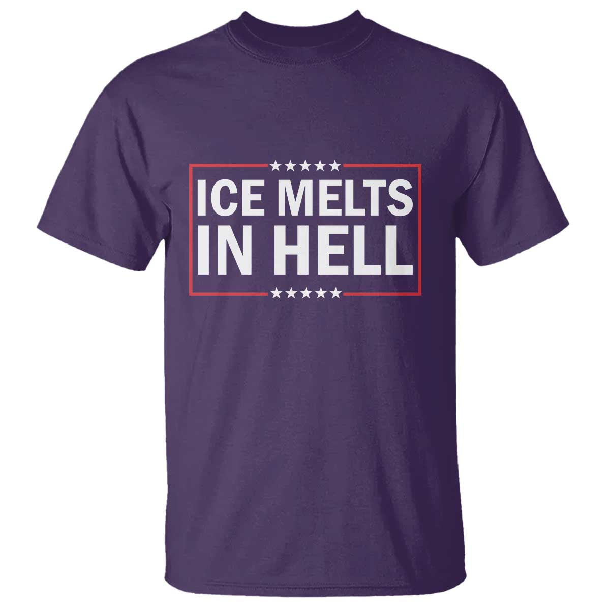 Ice Melts In Hell T Shirt Immigrant Rights Activist Statement Protest Quote