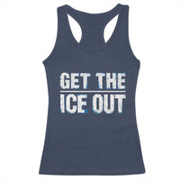 Minnesota Resist Anti ICE Immigration Protest Ladies Racerback Tank Top