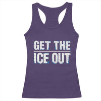 Minnesota Resist Anti ICE Immigration Protest Ladies Racerback Tank Top