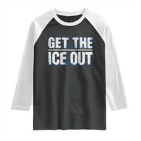Minnesota Resist Anti ICE Immigration Protest Ladies Raglan Shirt