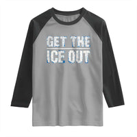 Minnesota Resist Anti ICE Immigration Protest Ladies Raglan Shirt