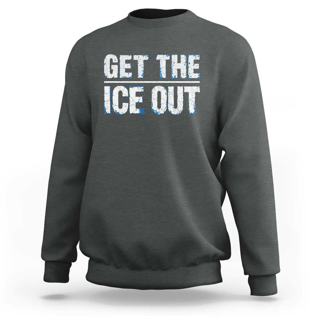 Minnesota Resist Anti ICE Immigration Protest Ladies Sweatshirt