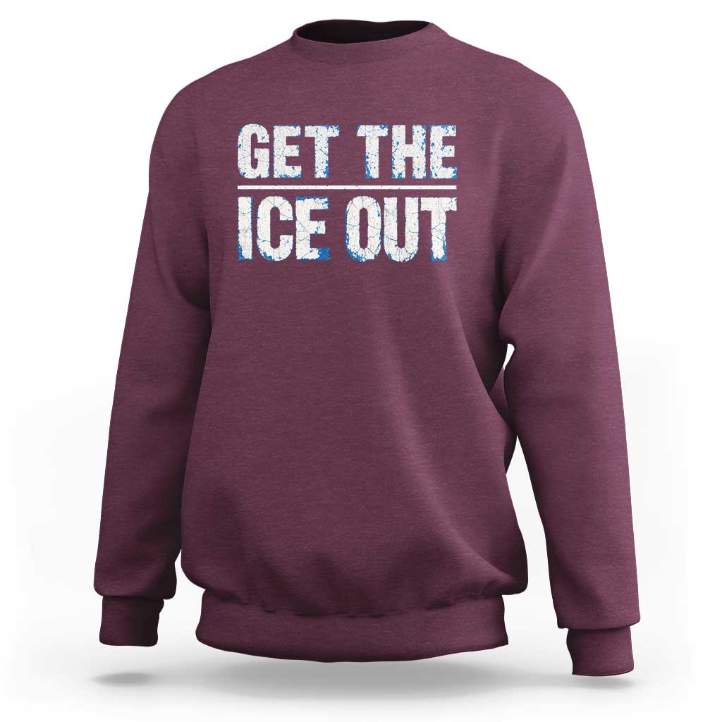 Minnesota Resist Anti ICE Immigration Protest Ladies Sweatshirt