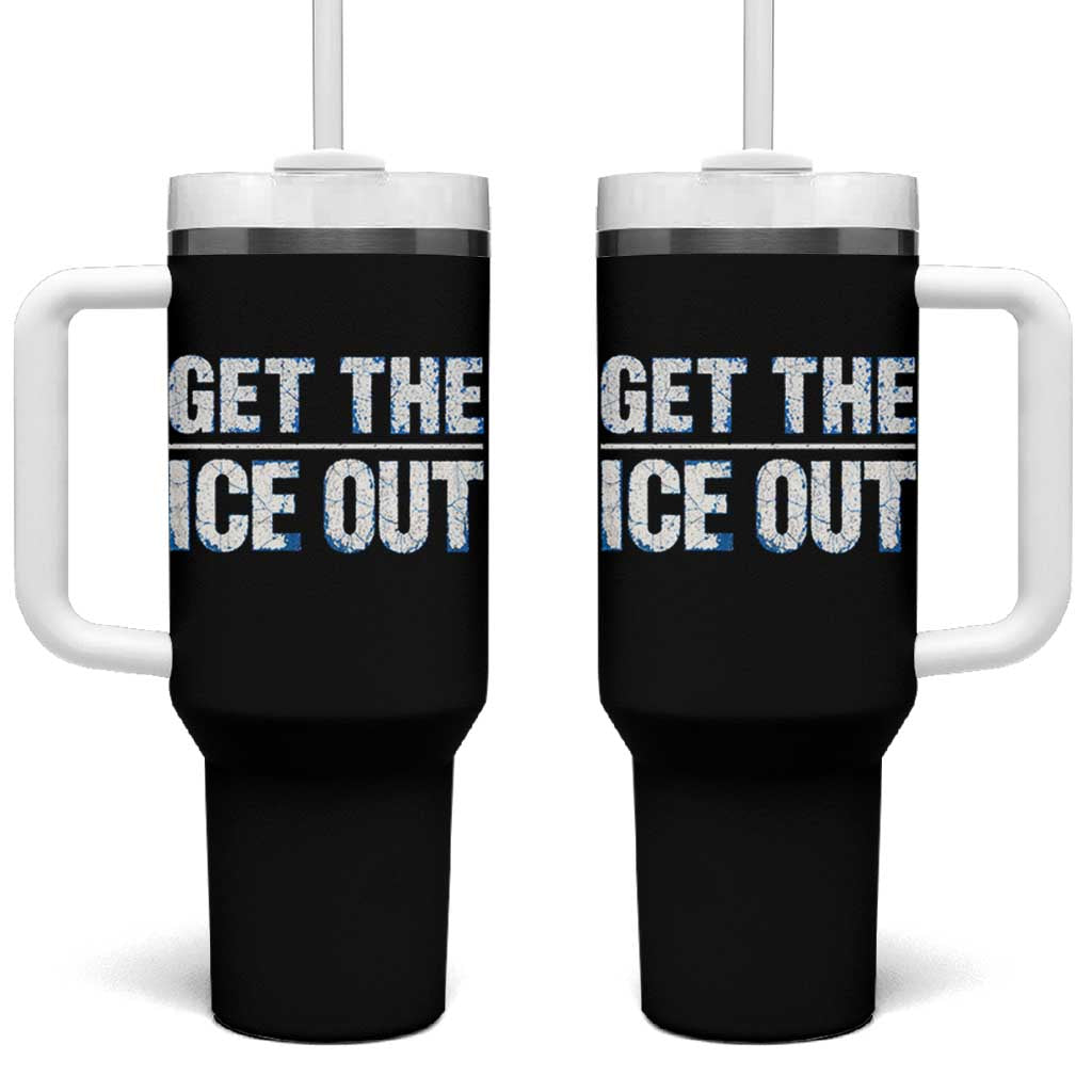 Minnesota Resist Anti ICE Immigration Protest Ladies Tumbler With Handle