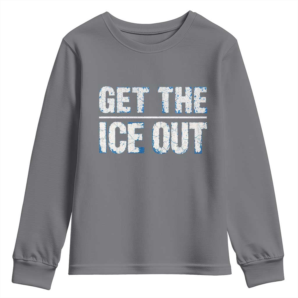 Minnesota Resist Anti ICE Immigration Protest Ladies Youth Sweatshirt