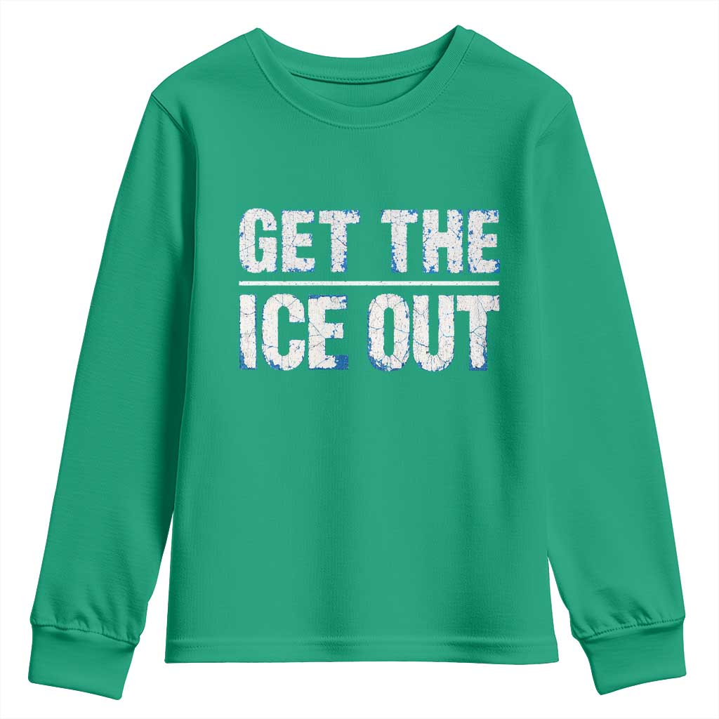 Minnesota Resist Anti ICE Immigration Protest Ladies Youth Sweatshirt