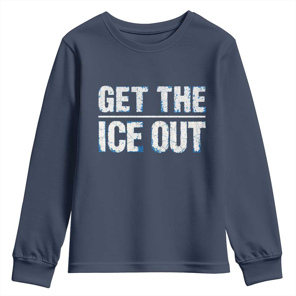 Minnesota Resist Anti ICE Immigration Protest Ladies Youth Sweatshirt