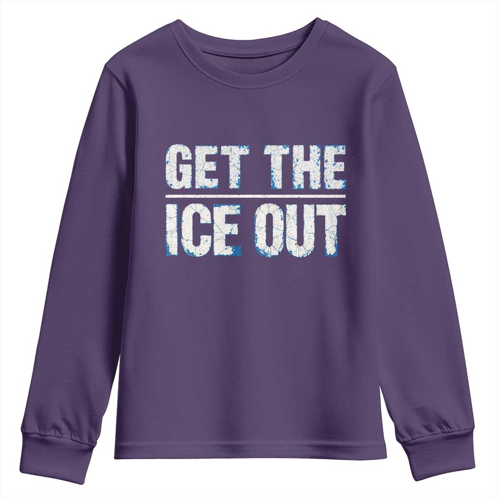 Minnesota Resist Anti ICE Immigration Protest Ladies Youth Sweatshirt