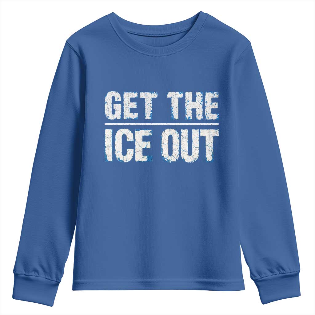 Minnesota Resist Anti ICE Immigration Protest Ladies Youth Sweatshirt