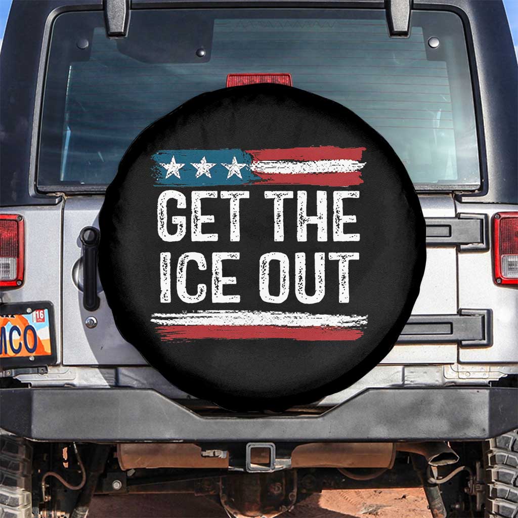 Anti ICE Immigration Protest Human Rights Spare Tire Cover