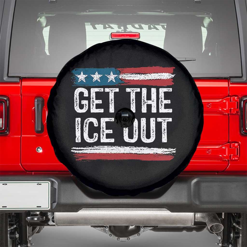 Anti ICE Immigration Protest Human Rights Spare Tire Cover