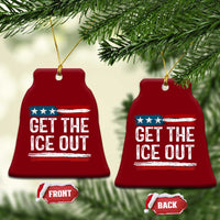 Anti ICE Immigration Protest Human Rights Ceramic Ornament