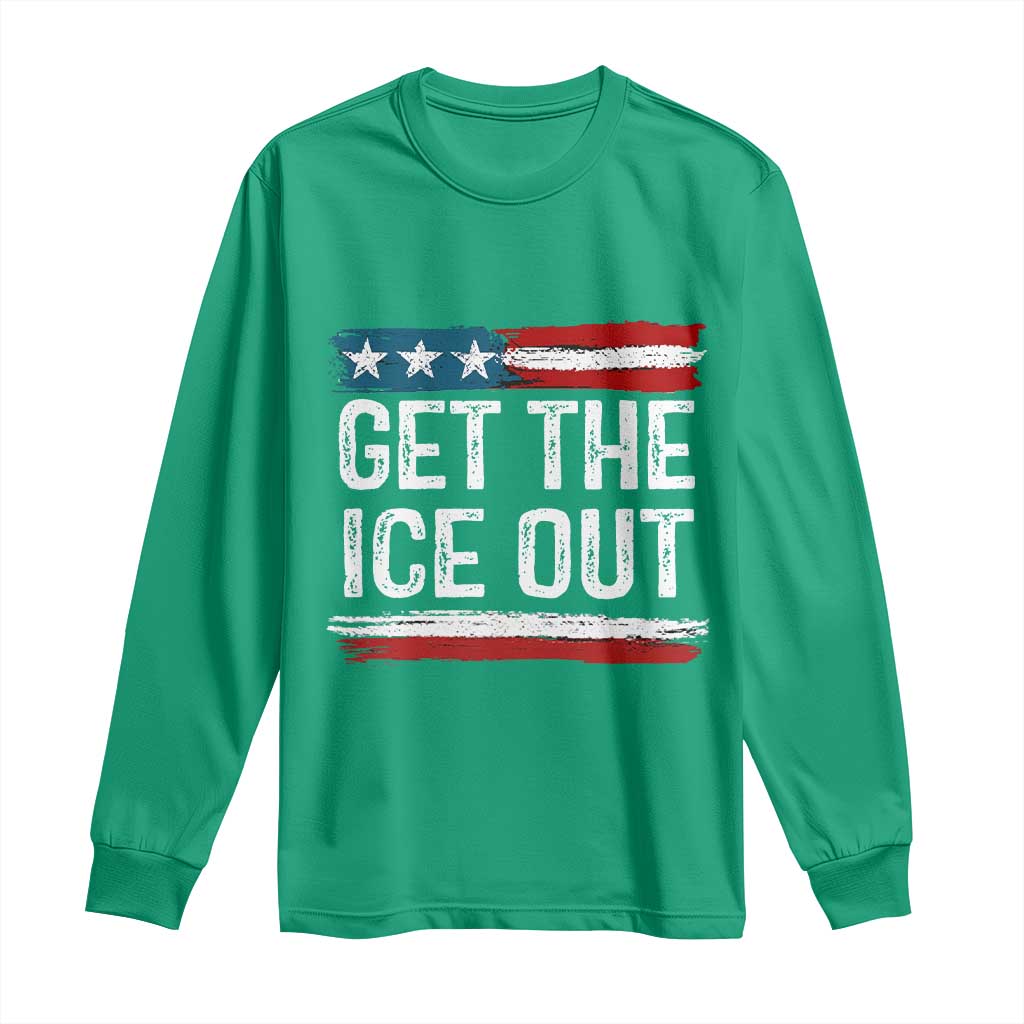 Anti ICE Immigration Protest Human Rights Long Sleeve Shirt