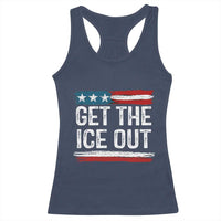 Anti ICE Immigration Protest Human Rights Racerback Tank Top