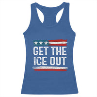 Anti ICE Immigration Protest Human Rights Racerback Tank Top