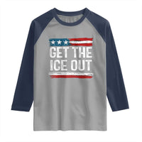 Anti ICE Immigration Protest Human Rights Raglan Shirt