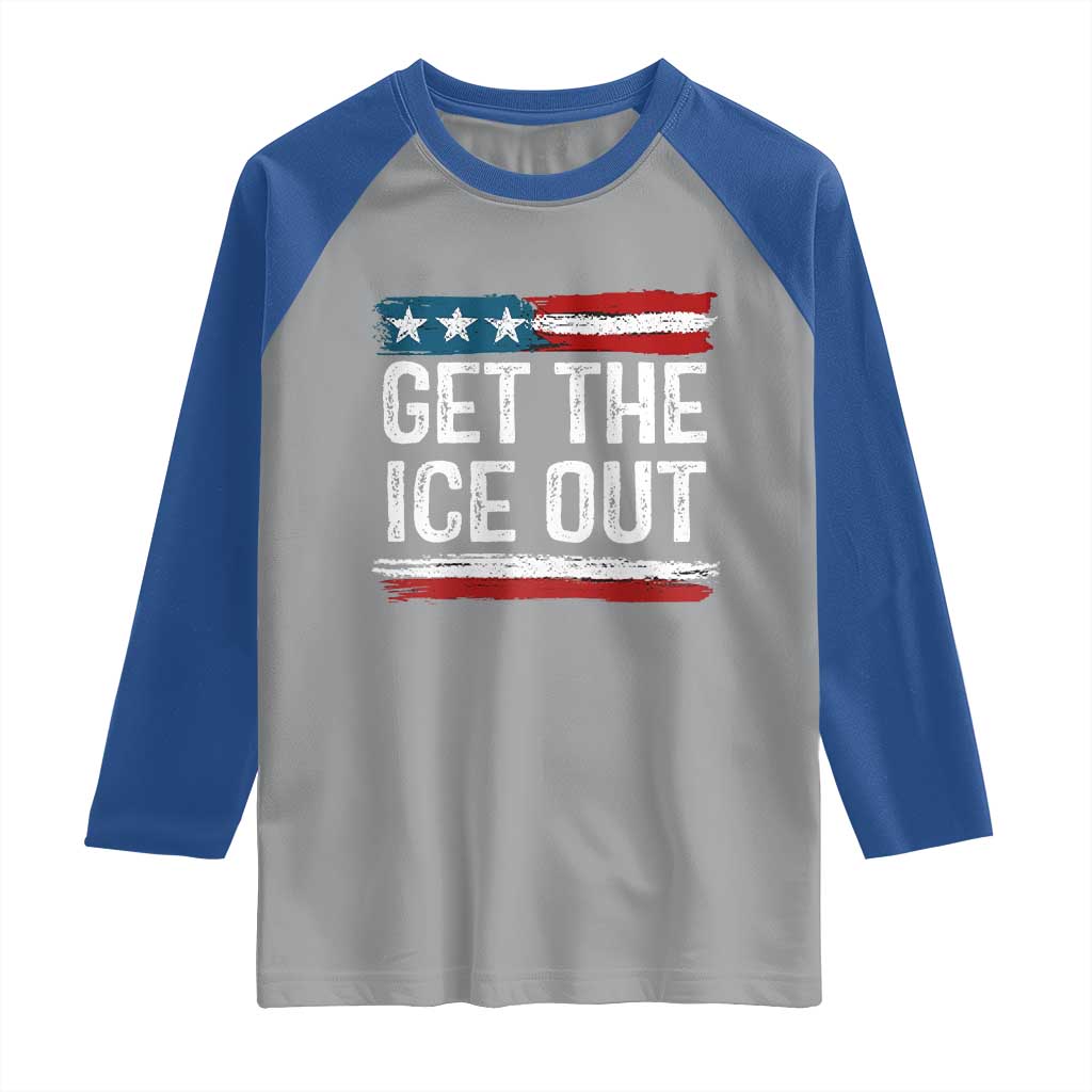 Anti ICE Immigration Protest Human Rights Raglan Shirt
