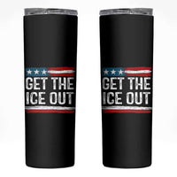 Anti ICE Immigration Protest Human Rights Skinny Tumbler