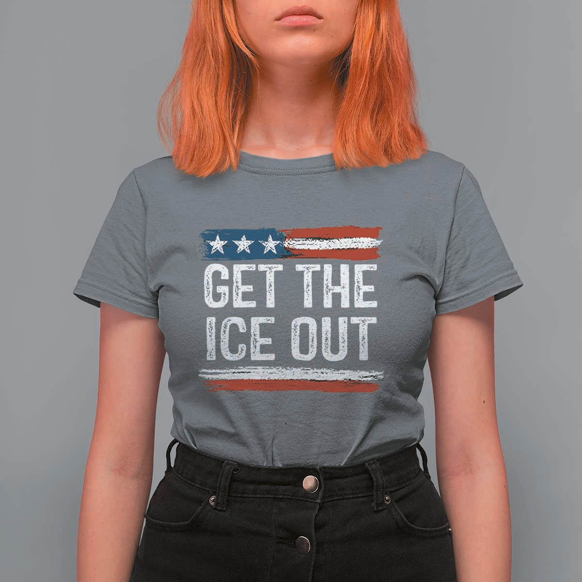 Anti ICE Immigration Protest Human Rights T Shirt For Women