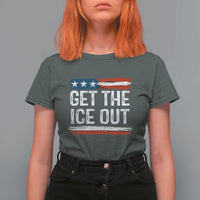 Anti ICE Immigration Protest Human Rights T Shirt For Women