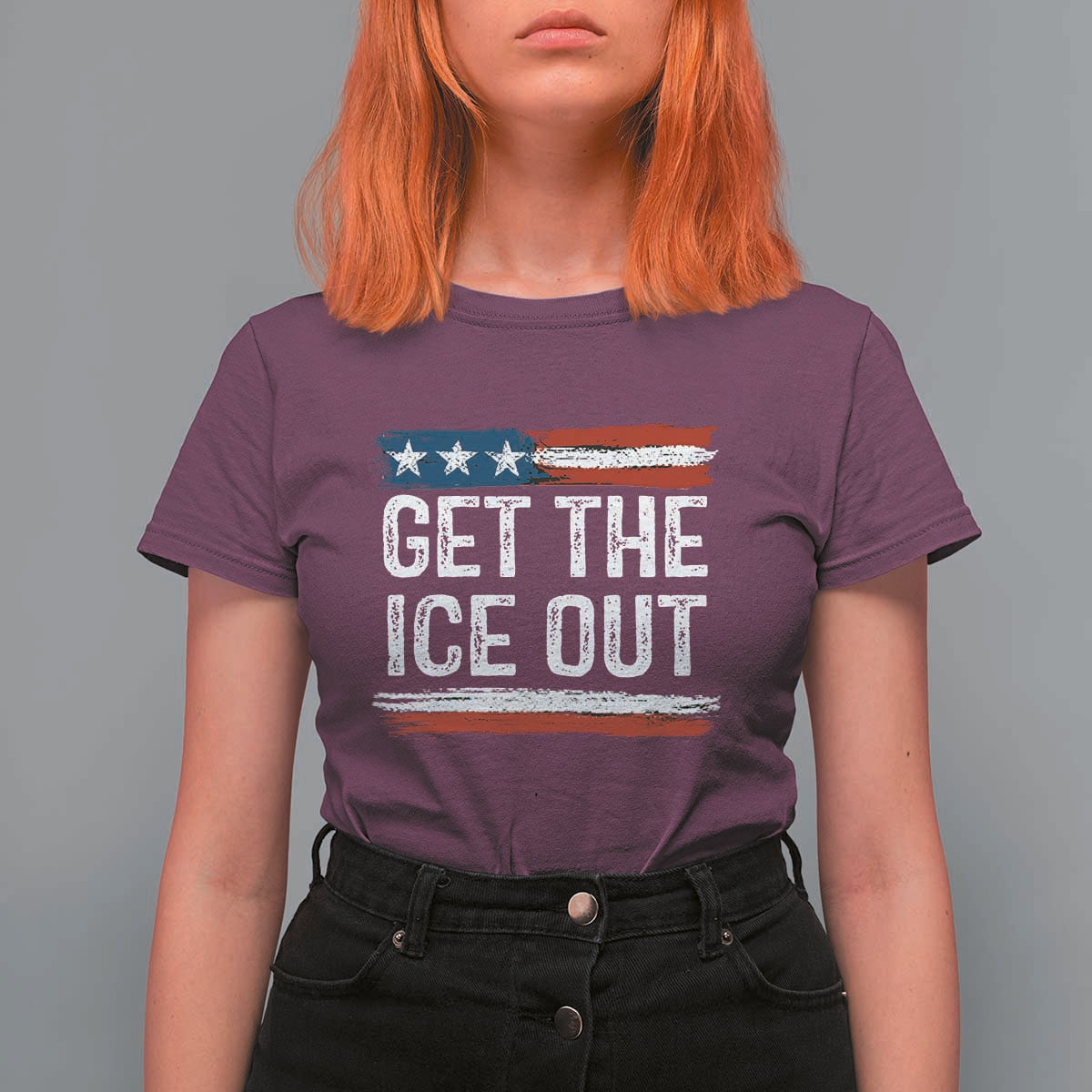 Anti ICE Immigration Protest Human Rights T Shirt For Women