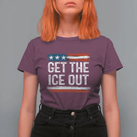 Anti ICE Immigration Protest Human Rights T Shirt For Women