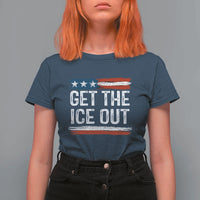 Anti ICE Immigration Protest Human Rights T Shirt For Women
