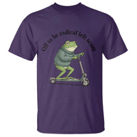 Funny Frog Anti ICE Political Protest T Shirt Off To Be Radical Left Scum