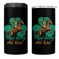 How Lucky Are We 4 in 1 Can Cooler Tumbler Cowboy Western Irish St Patrick's Day