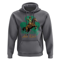 How Lucky Are We Hoodie Cowboy Western Irish St Patrick's Day