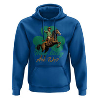 How Lucky Are We Hoodie Cowboy Western Irish St Patrick's Day