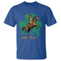 How Lucky Are We T Shirt Cowboy Western Irish St Patrick's Day